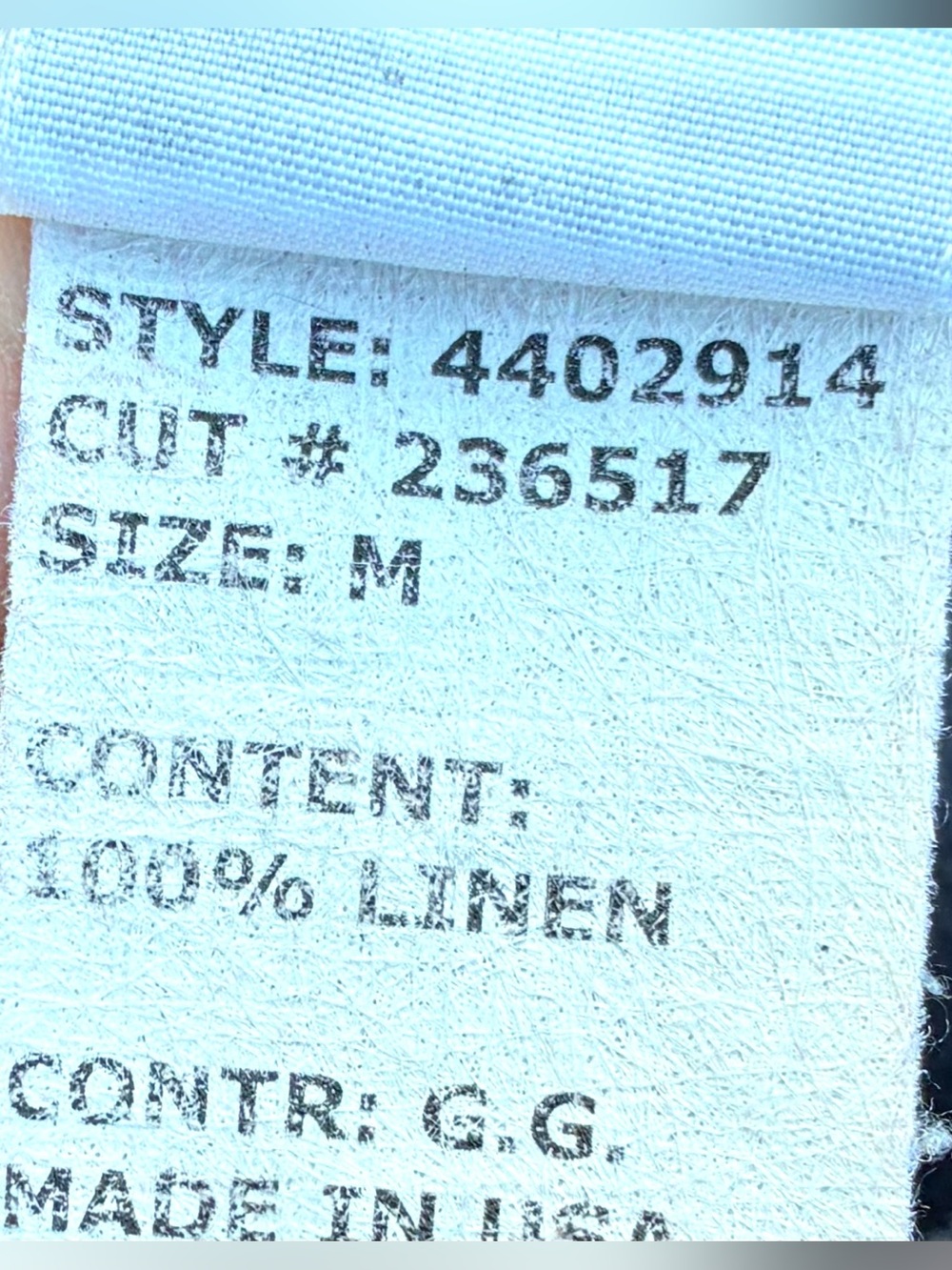 Cut Loose Gray Wide Leg Linen Pants Sz Medium - Picture 4 of 5